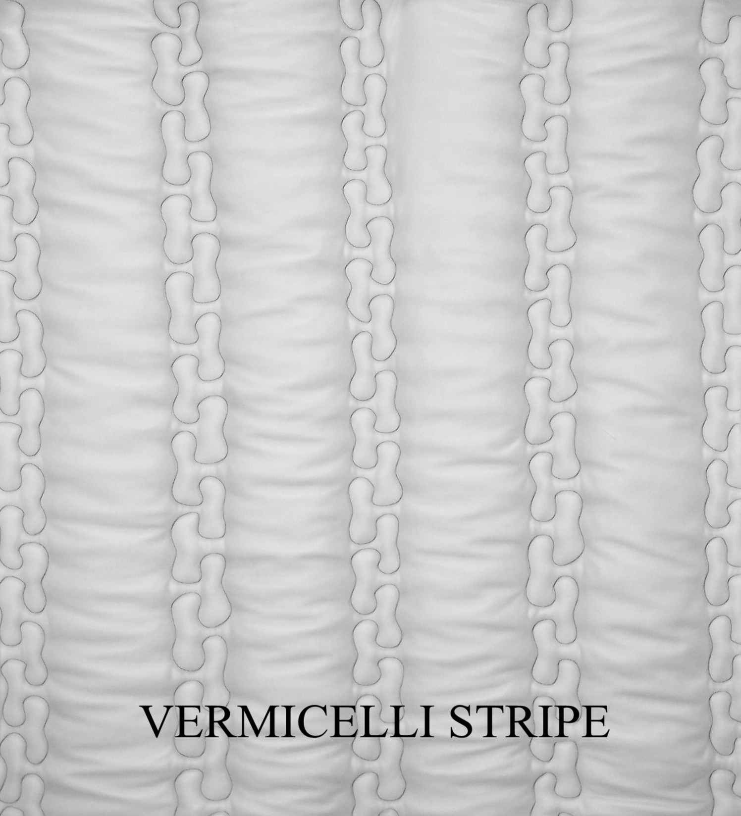 Vermicelli Stripe Quilting